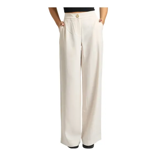 Weiße Hose mit hoher Taille - Armani Exchange - Modalova