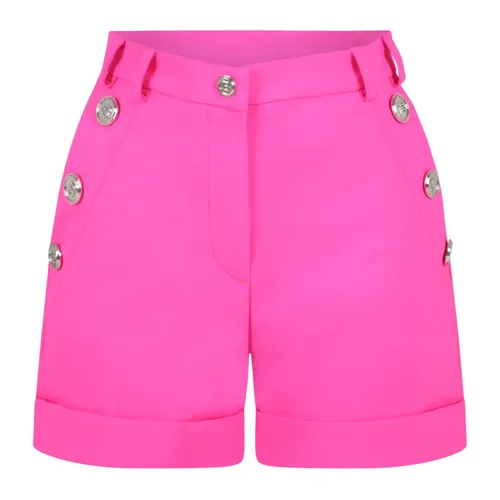 Fashionista Shorts in Bright Fuchsia - Balmain - Modalova