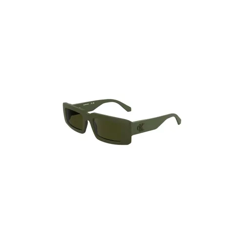 Chic Green Bio Based Fabric Sunglasses - Calvin Klein - Modalova