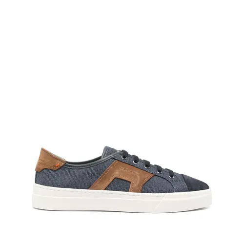Santoni - Shoes > Sneakers - Blue - Santoni - Modalova