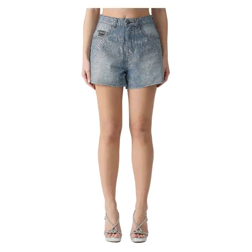 Shorts > Denim Shorts - - Versace Jeans Couture - Modalova