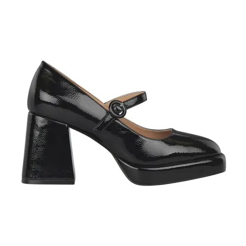 Wide heel shoe with strap - Alma EN Pena - Modalova
