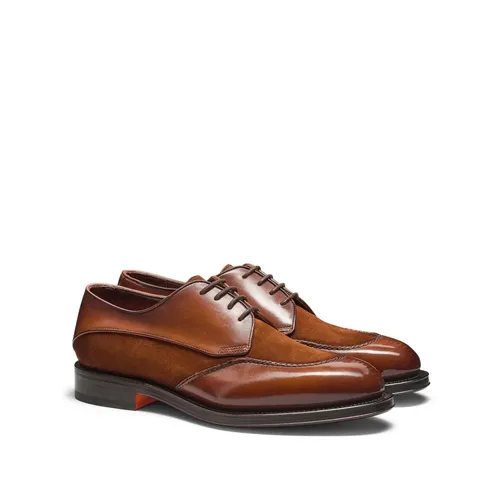 Derby Shoe - Santoni - Modalova