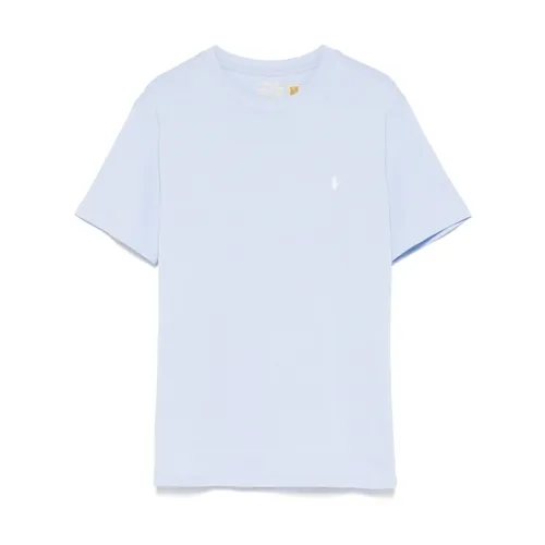 Blue Crew Neck T-shirts and Polos - Polo Ralph Lauren - Modalova