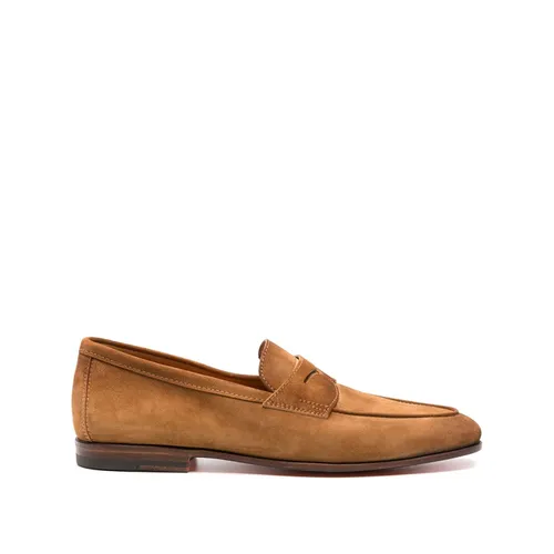 Shoes > Flats > Loafers - - Santoni - Modalova