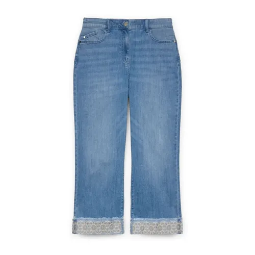 Jeans > Cropped Jeans - - Fiorella Rubino - Modalova