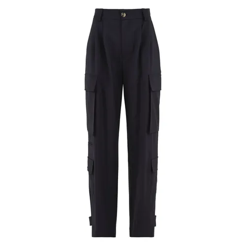 Trousers > Tapered Trousers - - Solotre - Modalova