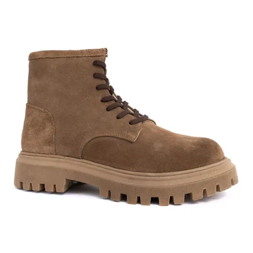 Beige Ankle Boots - Sergio Moretti - Modalova