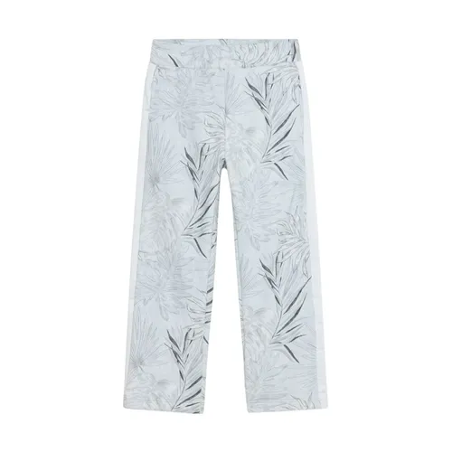 Floral Print Pants - Roberto Cavalli - Modalova