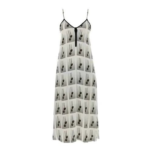 Dresses > Day Dresses > Midi Dresses - - Palm Angels - Modalova