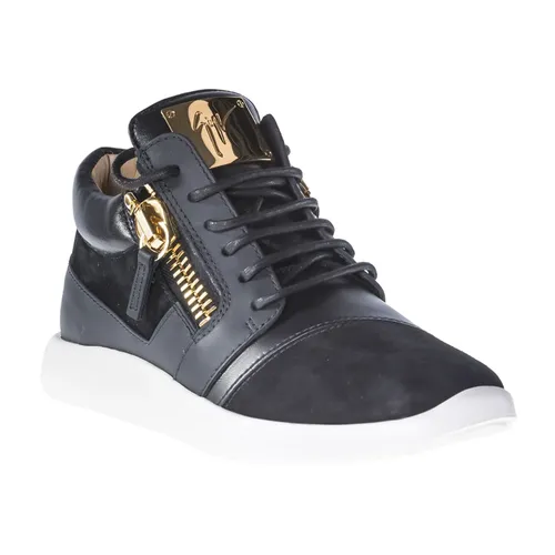 Black Logo Plaque Mini Plate - Giuseppe Zanotti - Modalova