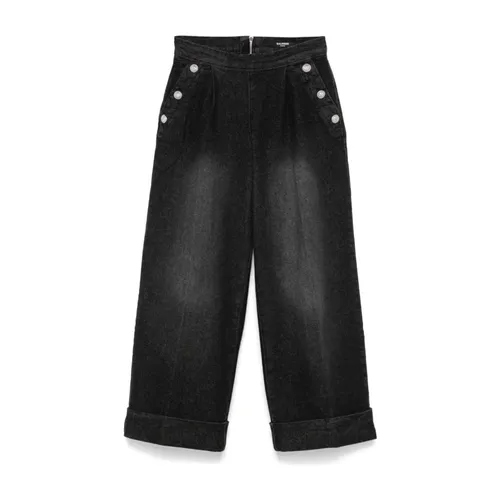 Stylish Girl`s Trousers - Balmain - Modalova