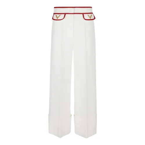 Trousers > Wide Trousers - - Valentino Garavani - Modalova