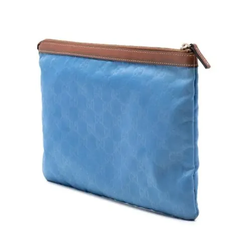 Pre-owned Nylon Clutch - Gucci Vintage - Modalova