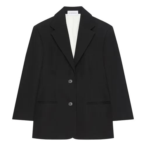 Black Single Breasted Jacket - Givenchy - Modalova