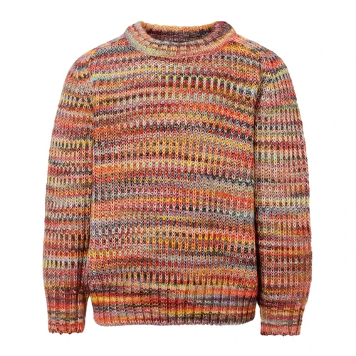 Multicolor Cable Knit Sweater - Molo - Modalova