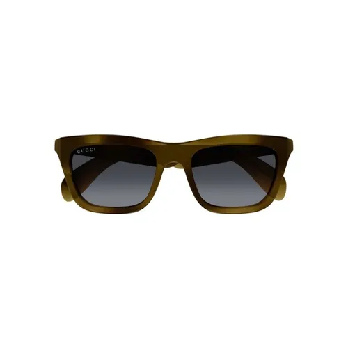 Rectangular Frame Sunglasses - Gucci - Modalova