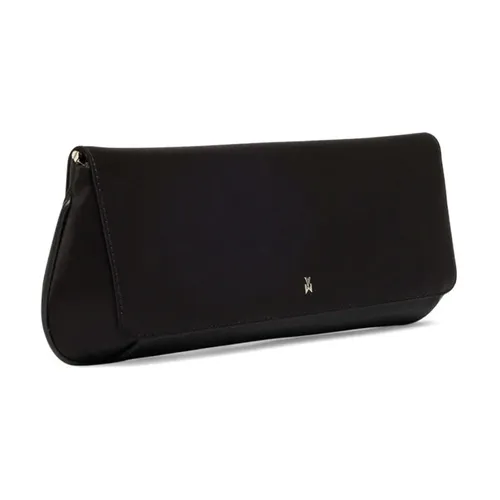 Black Clutch Bag - Amina Muaddi - Modalova