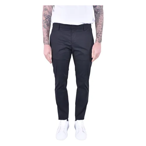 Slim Chino Pants in Stretch Cotton - Dondup - Modalova