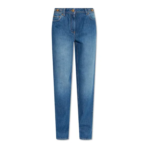 Jeans > Straight Jeans - - Versace - Modalova