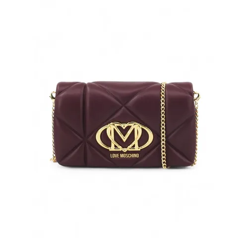 Gesteppte Umhängetasche - Love Moschino - Modalova