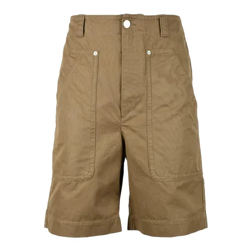 Cotton Bermuda Shorts - Isabel Marant - Modalova