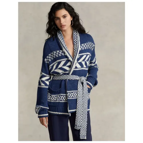Geometric Design Knit Cardigan - Polo Ralph Lauren - Modalova