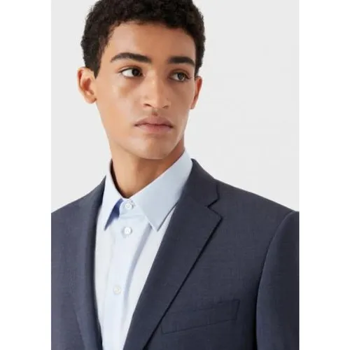 Single-Breasted Wool Suit - Emporio Armani - Modalova