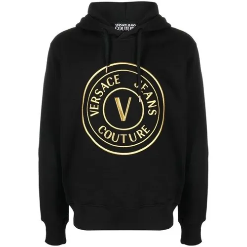 Sweatshirts & Hoodies > Hoodies - - Versace Jeans Couture - Modalova