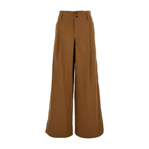 Trousers > Wide Trousers - - Chloé - Modalova