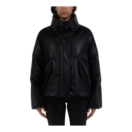 Jackets > Leather Jackets - - MM6 Maison Margiela - Modalova