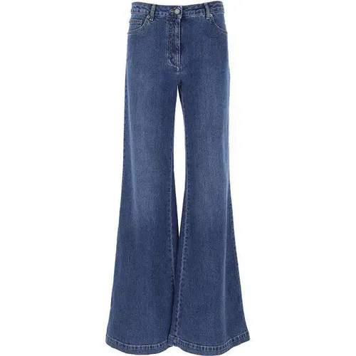 Jeans > Wide Jeans - - Moschino - Modalova