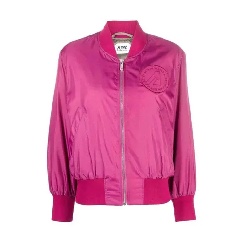 Logo Bomber Jacket - Autry - Modalova