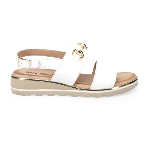 Shoes > Sandals > Flat Sandals - - Sangiorgio - Modalova