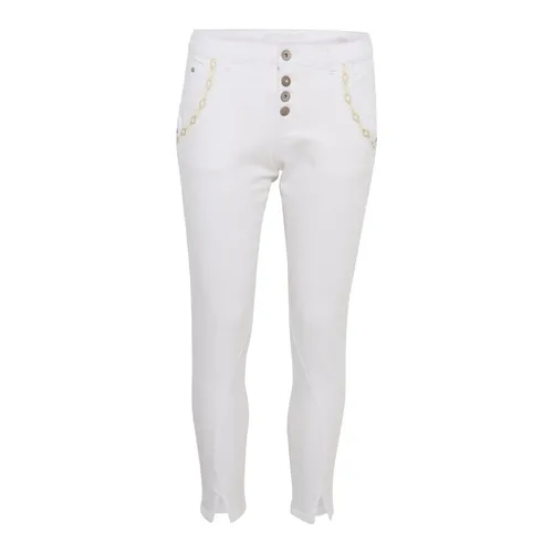 Jeans > Skinny Jeans - - Cream - Modalova