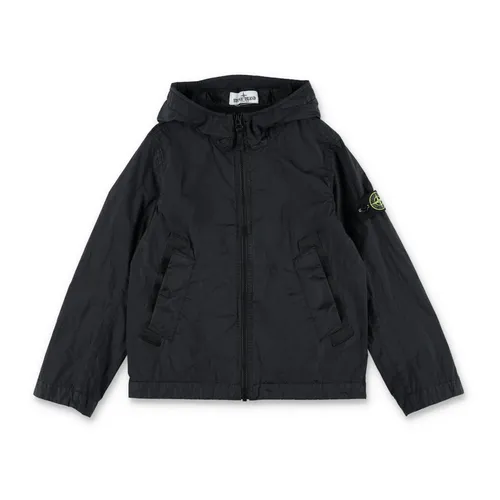 Nylon Jacket Hoodie - Stone Island - Modalova