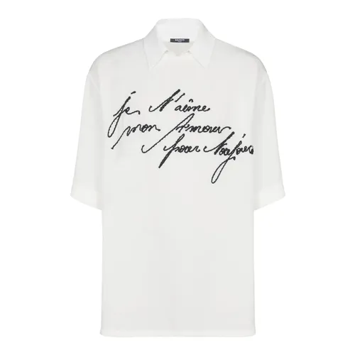Tops > Polo Shirts - - Balmain - Modalova
