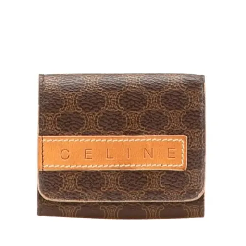 Pre-owned Canvas Wallet - Celine Vintage - Modalova