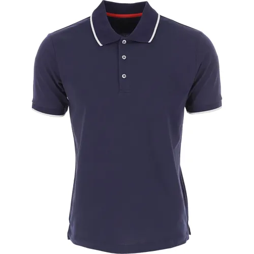 Fay - Tops > Polo Shirts - Blue - Fay - Modalova