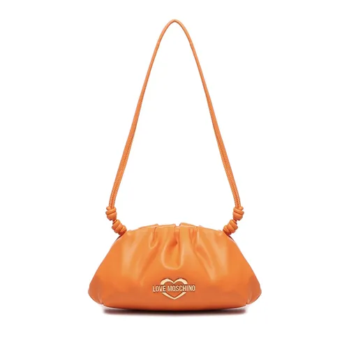 Leder Umhängetasche mit Logo - Love Moschino - Modalova