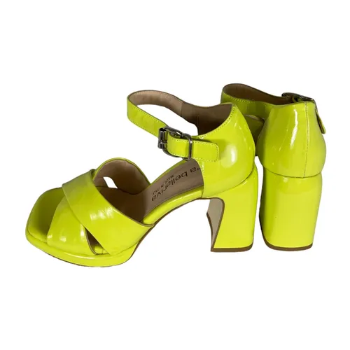 Yellow Lime Sandal - Laura Bellariva - Modalova