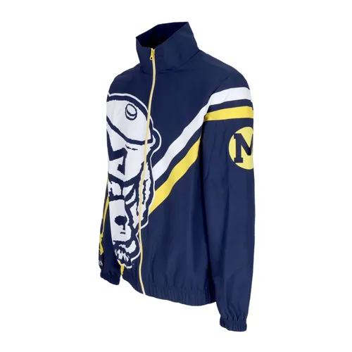 Ncaa Exploded Logo Warm Up Jacket - Mitchell & Ness - Modalova