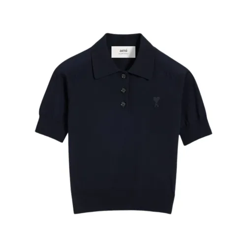 Tops > Polo Shirts - - Ami Paris - Modalova