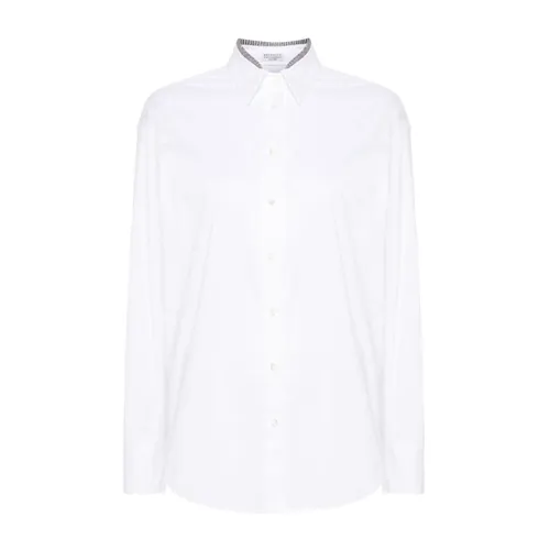 Blouses & Shirts > Shirts - - Brunello Cucinelli - Modalova