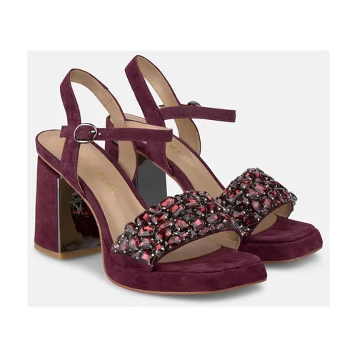 Beaded heel sandal - Alma EN Pena - Modalova