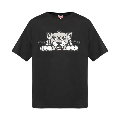 Kenzo - Tops > T-Shirts - Black - Kenzo - Modalova