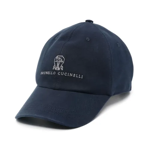 Accessories > Hats > Caps - - Brunello Cucinelli - Modalova