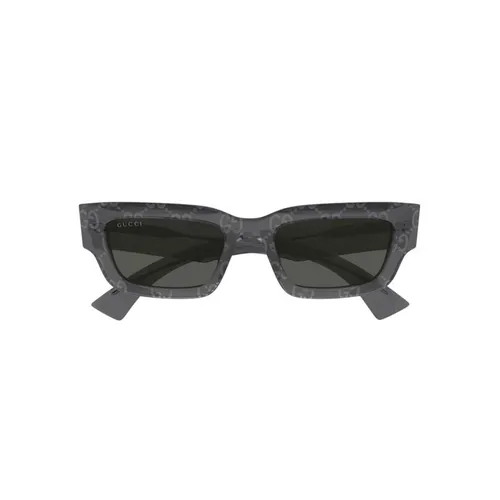 Rectangular Frame Sunglasses - Gucci - Modalova