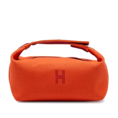 Pre-owned Canvas Mini Bag - Hermès Vintage - Modalova