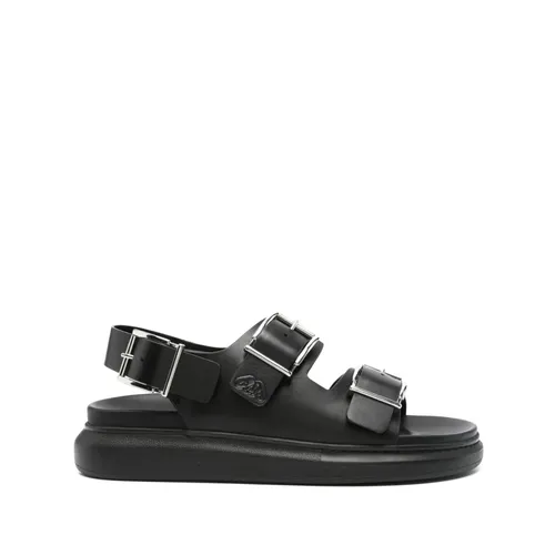 Sandalia Negro/Plata 1081 - Alexander McQueen - Modalova